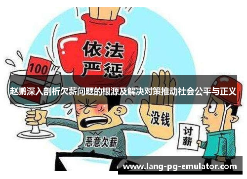 赵鹏深入剖析欠薪问题的根源及解决对策推动社会公平与正义